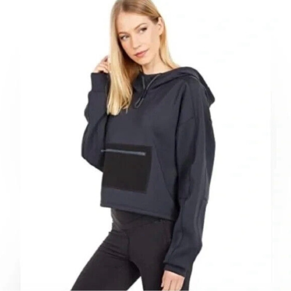 FREE PEOPLE MOVEMENT Outdoor Athleisure Baggy Reach The Summit Scuba Hoodie S/P - Picture 2 of 15